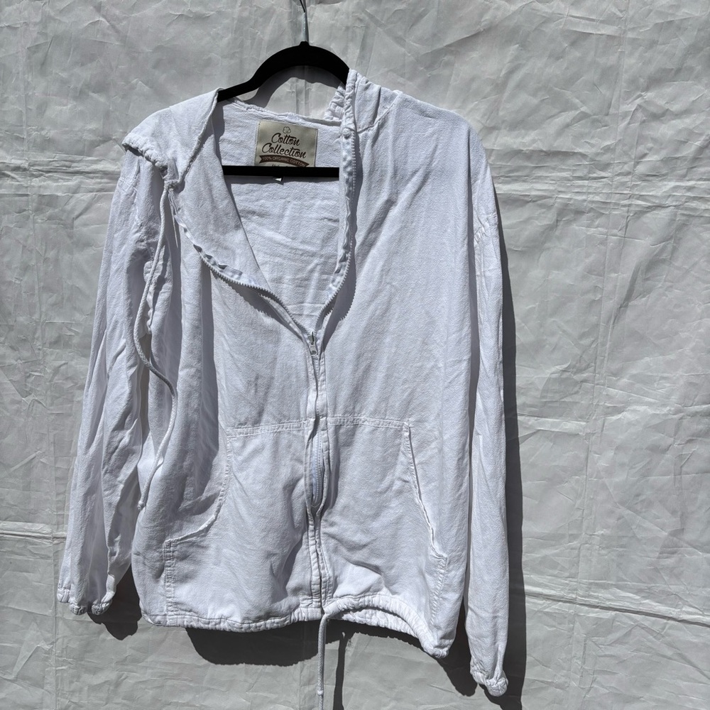 Cotton Collection Organic  Cotton Long Sleeve Jacket Sweatshirt/Hoodie Unisex